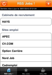 RSS Jobs : un logiciel pour trouver un emploi